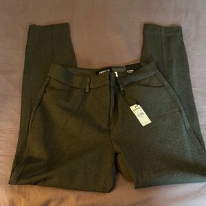 Gray skinny high rise pants from Express 4R